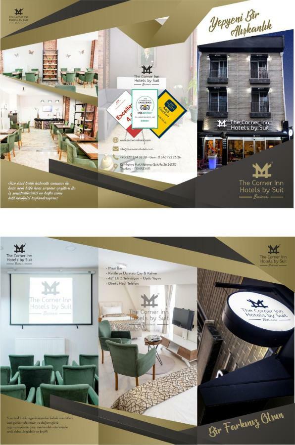 The Corner Inn Hotels By Suit Eskişehir Exterior foto